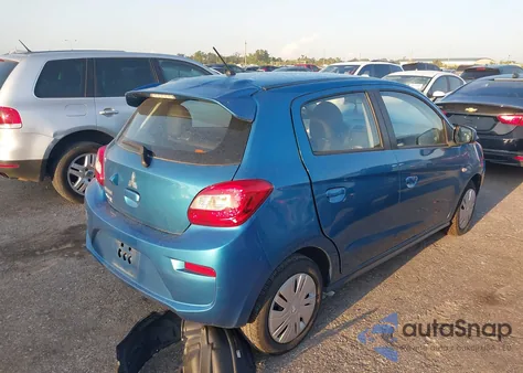 2020 Mitsubishi Mirage Es/Se from USA, damaged, VIN ML32A3HJ9LH009826